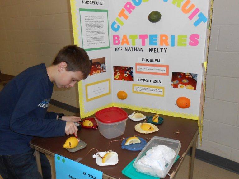 Fifth Grade Science Fair – Beattie Elementary School